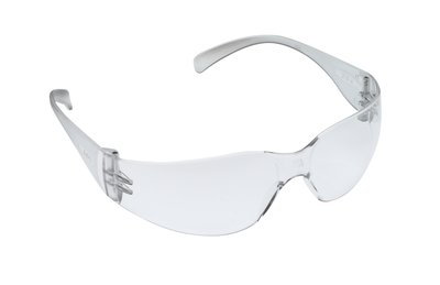3M 11228-00000-100 Safety Glasses Virtua Protective , Clear Uncoated Lens, Clear Temple 100 ea/case