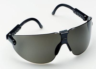 3M Lexa Protective Eyewear, 15204-00000-20 Gray Anti-Fog Lens, Black Temple, Medium 20 ea/case