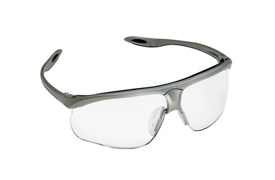 3M Maxim Sport Protective Eyewear 11862-00000-20 Clear RAS Lens, Silver/Blue Frame 20 ea/cs