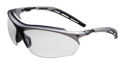 3M Maxim Protective Eyewear GT, 14246-00000-20 Clear A/F lens, Metallic Gray and Blk frame color, 20 ea/case