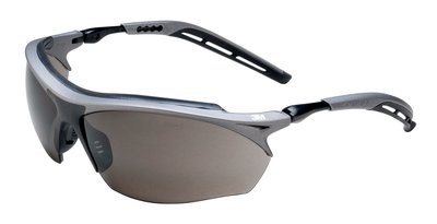 3M Maxim GT Protective Eyewear, 14247-00000-20 Gray Anti-Fog Lens, Metallic Gray and Black Frame, 20 ea/case