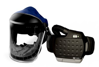 3M Adflo PAPR with 3M Faceshield ClearVisor, 33-1101-40, HE filter, Li Ion Battery, 1/C