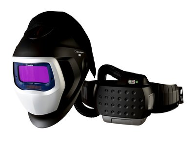 3M Adflo PAPR with 3M Speedglas Welding Helmet 9100-Air, 35-3301-20SW, HE+OV/AG, Li Ion Battery, ADF 9100X, 1/C