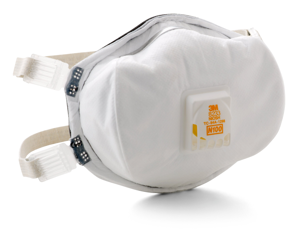 3M 8233 N100 20/Case Respirator 3M 8233 N100 20/Case Respirator