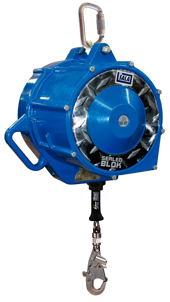 Product image for 3M 3400652 3M&trade; DBI-SALA&reg; Sealed-Blok&trade; Self Retracting Lifeline, Cable 3400652, 175 ft. (53.3m) 1 EA