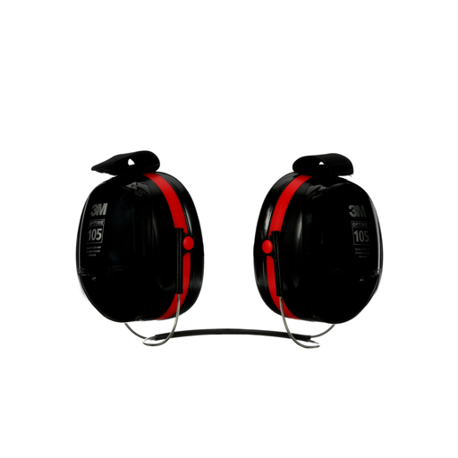 3Mâ„¢ PELTORâ„¢ Optimeâ„¢ 105 Earmuffs H10B, Behind-the-Head, 10 EA/Case