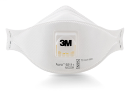 Product image for 3M Aura Particulate Respirator, 9211+, N95