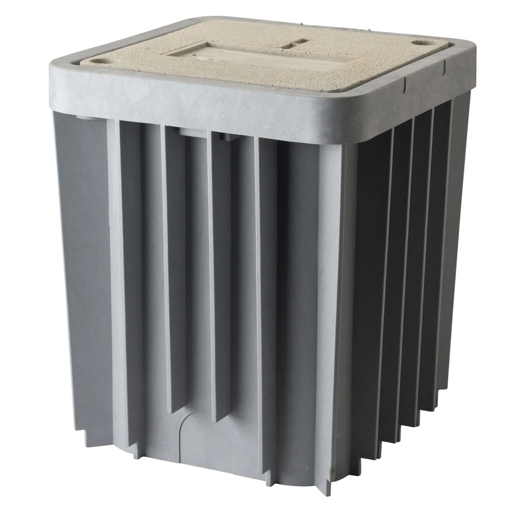 Product image for Erico IH2600E Inspection Housing, Polyolefin, 18" x 12" x 12"