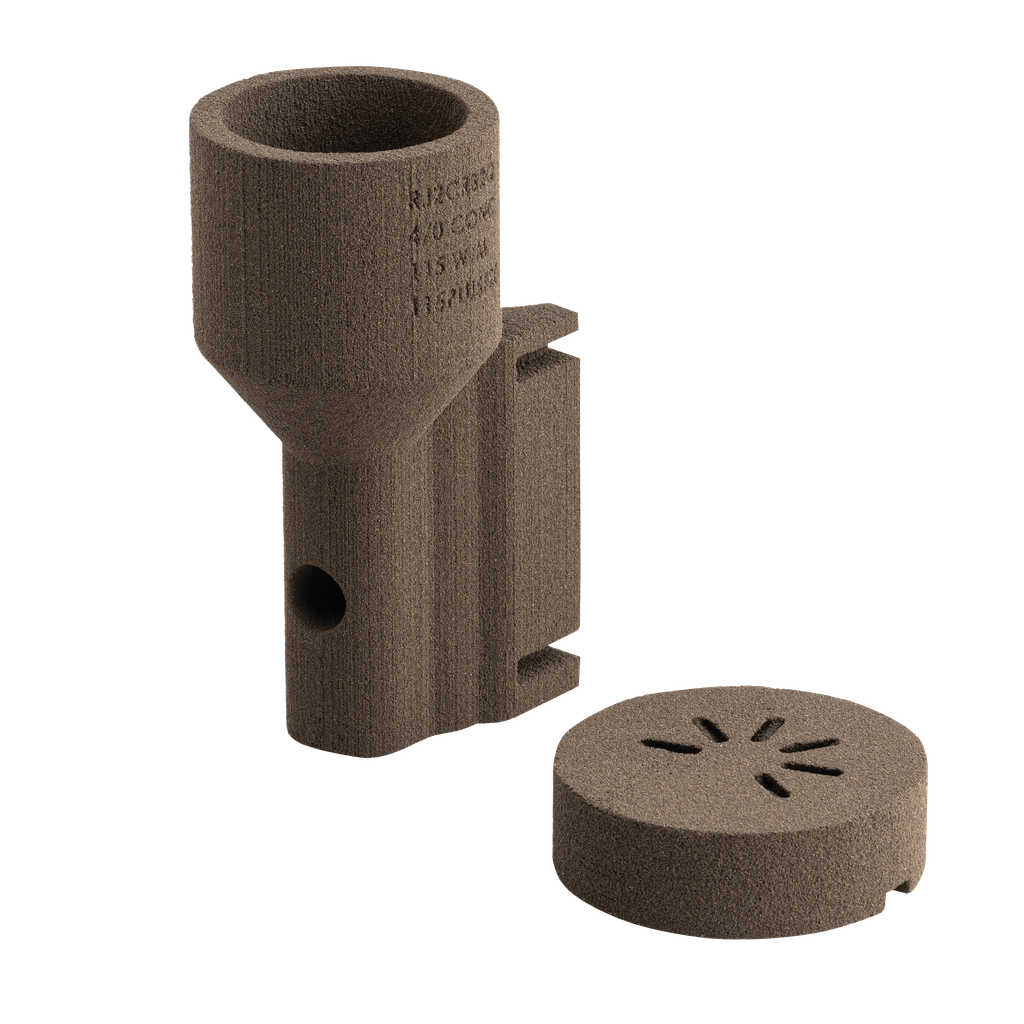 Product image for Erico / Cadweld RJ2CRB2QPLUS One Shot 3D, 4/0 Conc, #4-6 Rebar, Vertical Tee, Cadweld Plus