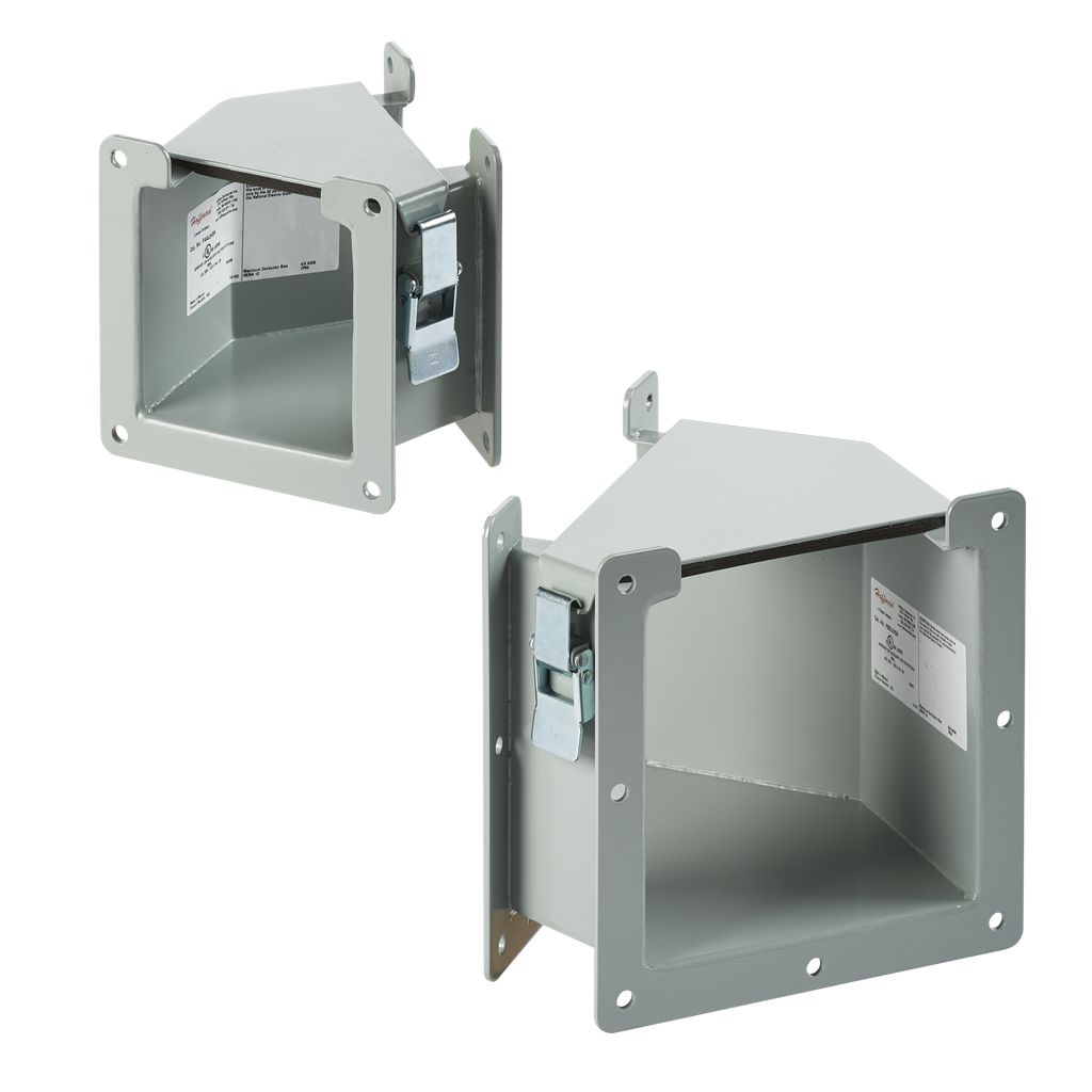 Product image for Hoffman F88LE45C 45-Degree Elbows, 8" x 8", Gray, Steel