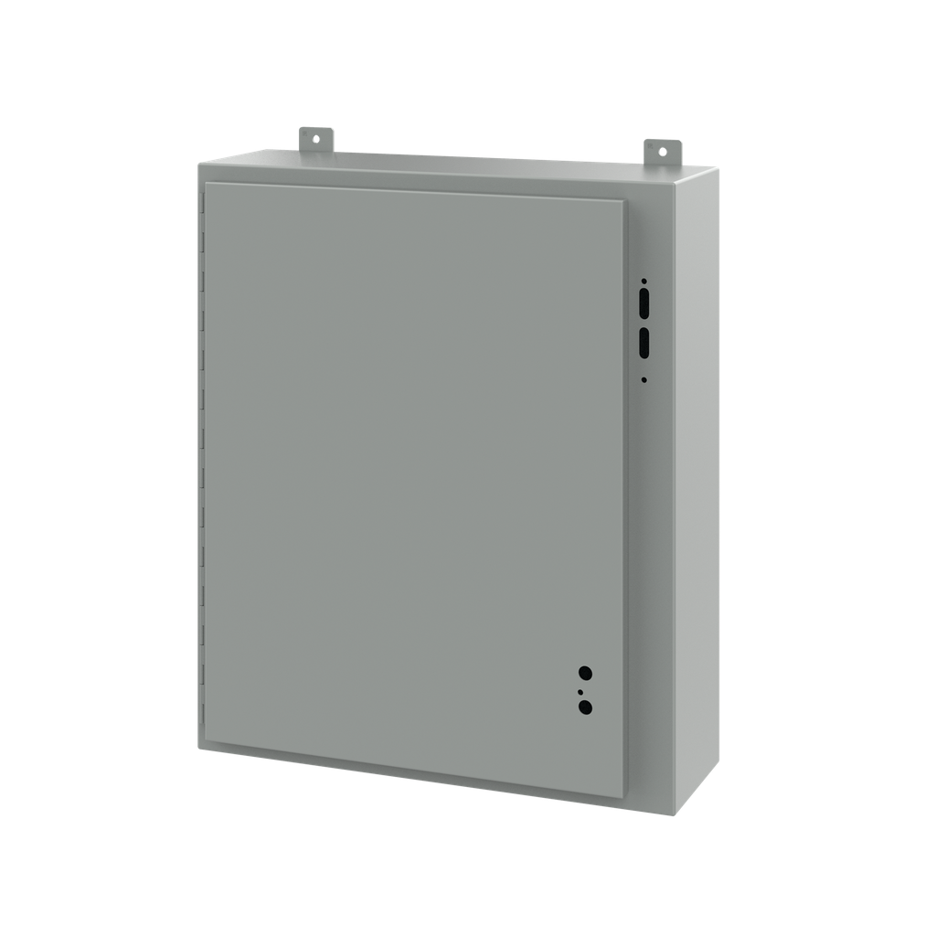 Hoffman A30SA2608LP Preferred Cutout, Disconnect Enclosure, Type 12, 30" x 25.38" x 8", Steel Product image for Hoffman A30SA2608LP Preferred Cutout, Disconnect Enclosure, Type 12, 30" x 25.38" x 8", Steel