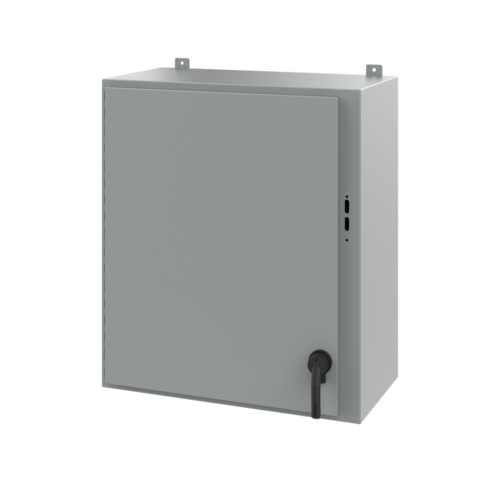Product image for Hoffman A36SA3216LPPL Preferred Cutout, Disconnect Enclosure, Type 12, 36" x 31.38" x 16", Steel