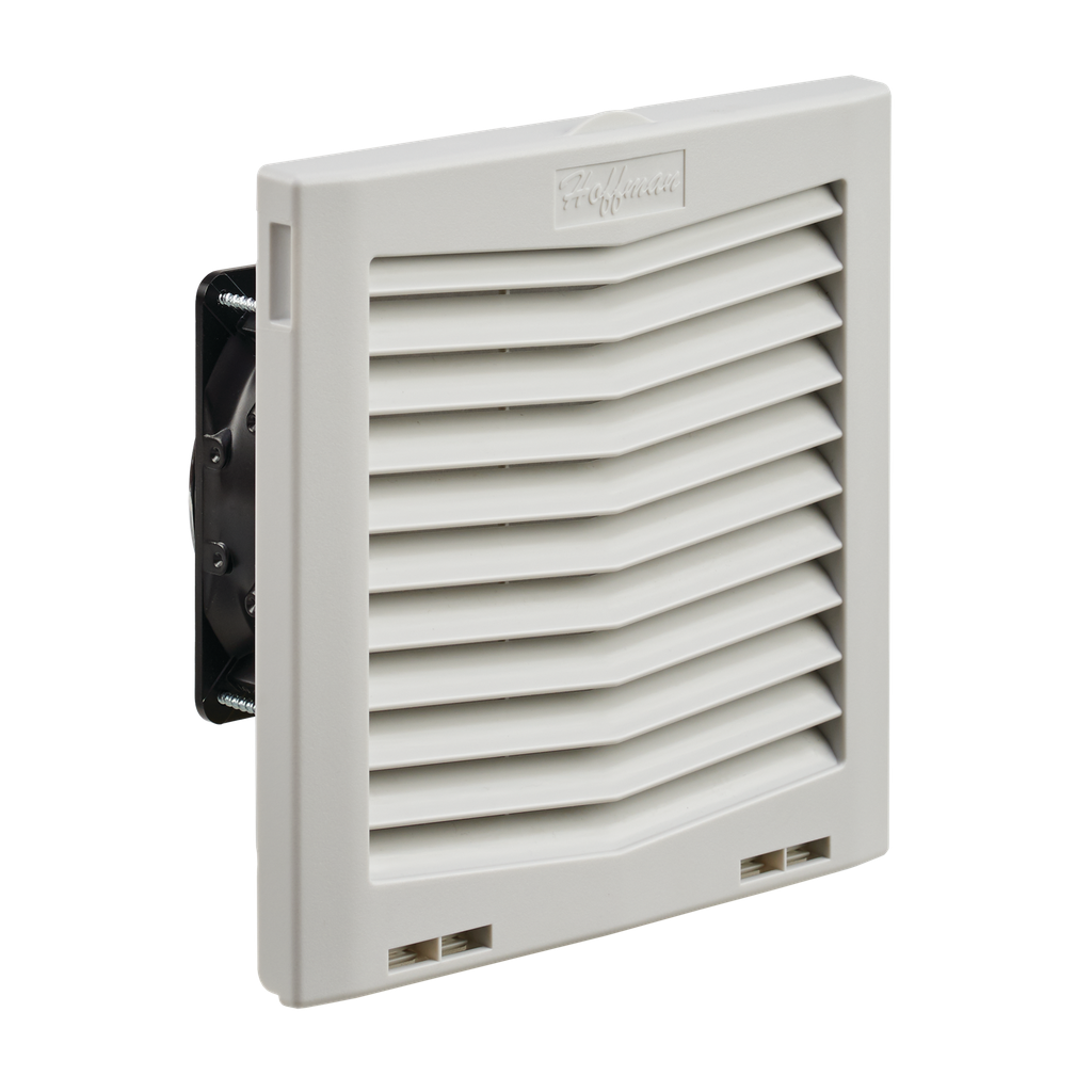 Hoffman HF0924414 HF09 Side-Mount Filter Fan, 24V, 70 CFM, Lt Gray Product image for Hoffman HF0924414 HF09 Side-Mount Filter Fan, 24V, 70 CFM, Lt Gray