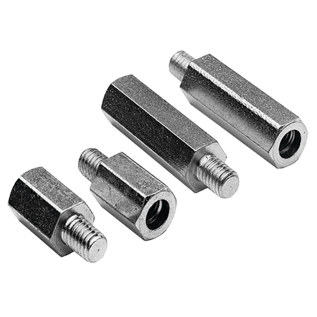Product image for Hoffman APE050 Threaded Panel Extenders, #10-32x.5", Steel