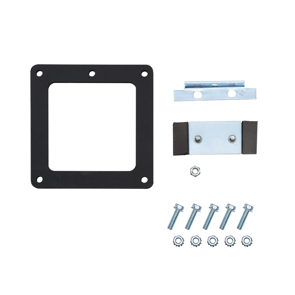 Product image for Hoffman F88LSAG 90-Degree Angle Sealing Plate, 8" x 8", Steel