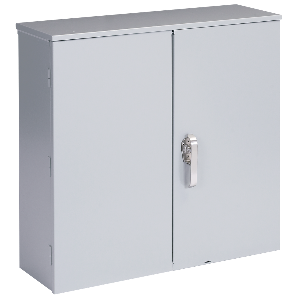 Product image for Hoffman A800NECT 3-Phase 400-1200 Amp with Mechanical Lugs, Type 3R, Gray, Steel