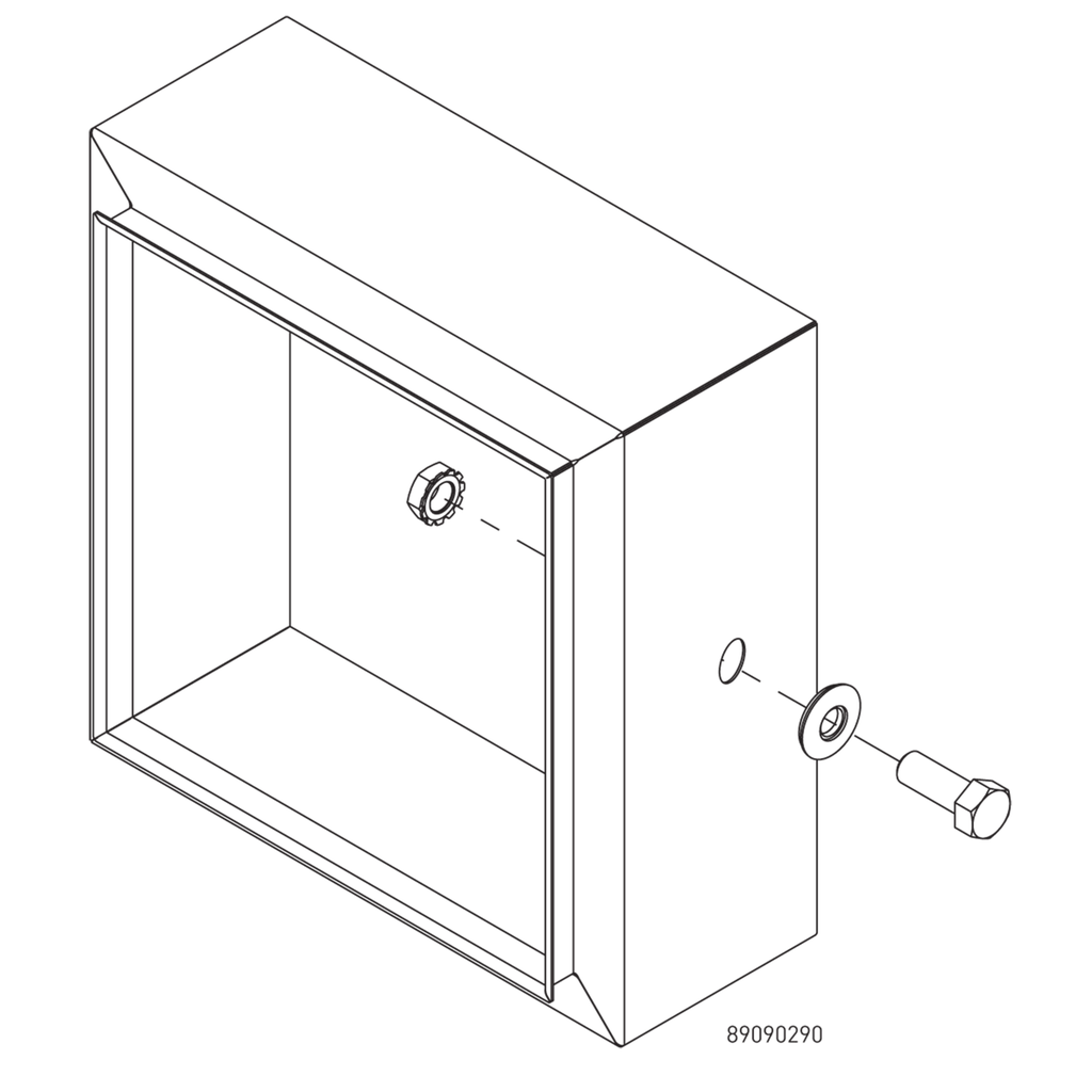 Hoffman AHK10324X UL-Recognized Hardware Kits, Stainless Steel Product image for Hoffman AHK10324X UL-Recognized Hardware Kits, Stainless Steel