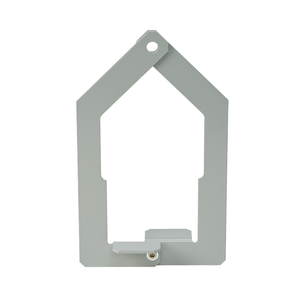 Product image for Hoffman F66HBEP Wireway Hanger, fits 4" x 4", Epoxy, Steel