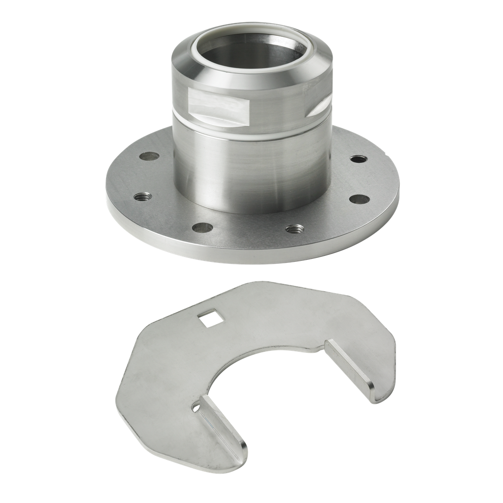 Product image for Hoffman SFBBSS Syspend Sanitary HMI Fixed Base Bracket, SS Type 304