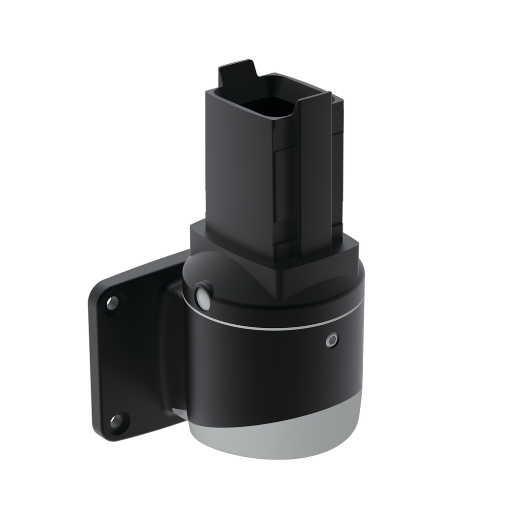 Product image for Hoffman S2MWJV Syspend 281-Max Vertical Wall Joint, 9.61x6.18x5.35, Black, Aluminum
