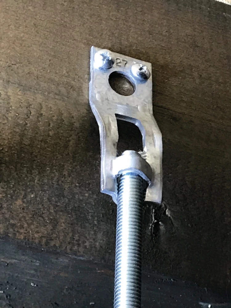 38 Offset Steel Eye Socket Rod Hanger, 3/8" Rod