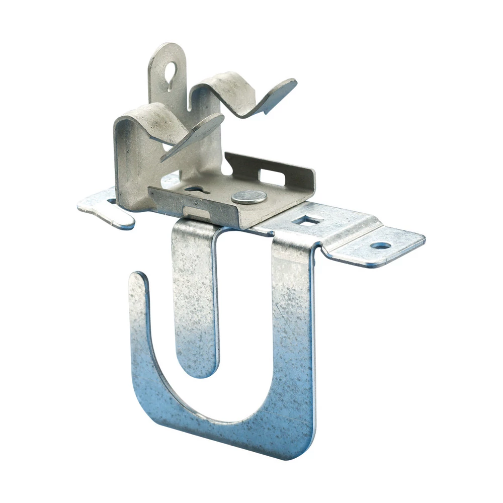 Product image for Caddy MCS10058 MC/AC Cable Support Bracket w/ Flange Clip, 14-3 to 10-2 MC/AC, 8 Cable, 5/16"-1/2" Flange