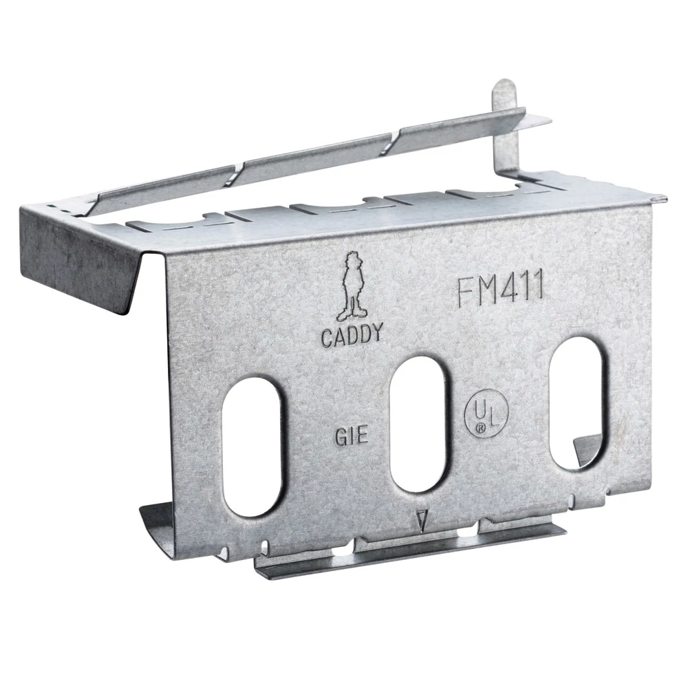 Product image for Caddy FM411 First Means of Securement for Heavy Duty Box Bracket, 4-11/16" Box