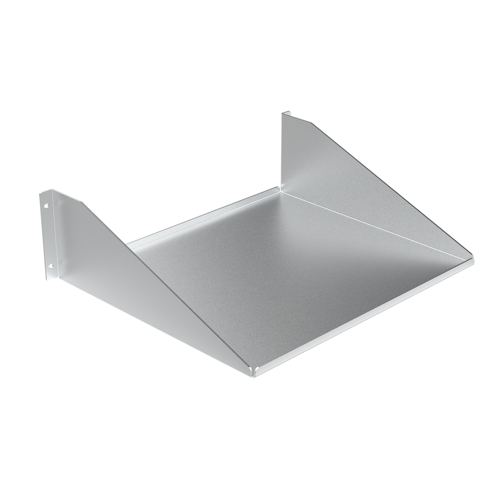 Hoffman ESH19V Single-Sided Steel Vented Shelf, fits 19" rack, Black, Steel Product image for Hoffman ESH19V Single-Sided Steel Vented Shelf, fits 19" rack, Black, Steel