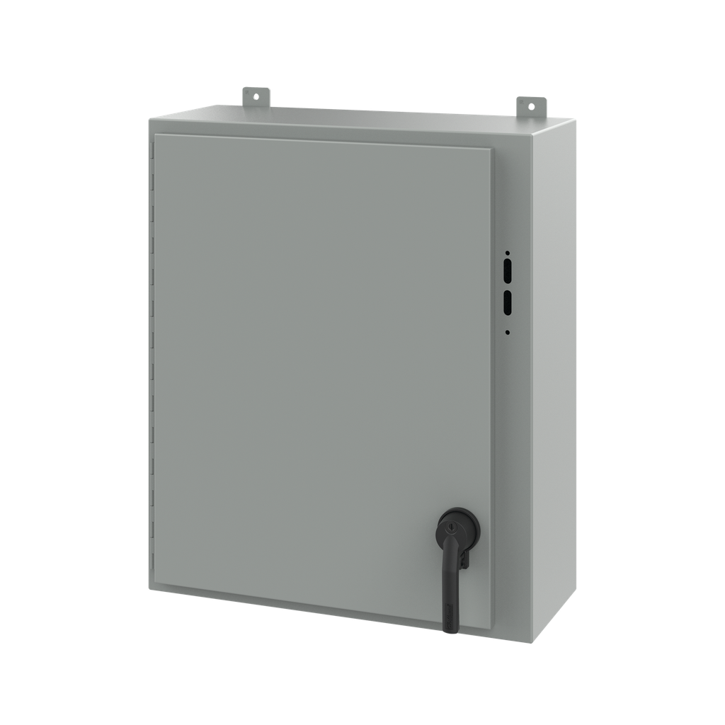 Hoffman A30SA2610LPPL Preferred Cutout, Disconnect Enclosure, Type 12, 30" x 25.38" x 10", Steel Product image for Hoffman A30SA2610LPPL Preferred Cutout, Disconnect Enclosure, Type 12, 30" x 25.38" x 10", Steel