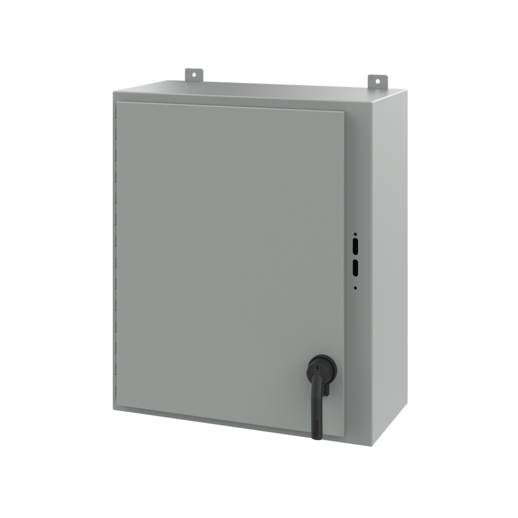 Hoffman A30SA2612LPPL Preferred Cutout, Disconnect Enclosure, Type 12, 30" x 25.38" x 12", Steel Product image for Hoffman A30SA2612LPPL Preferred Cutout, Disconnect Enclosure, Type 12, 30" x 25.38" x 12", Steel