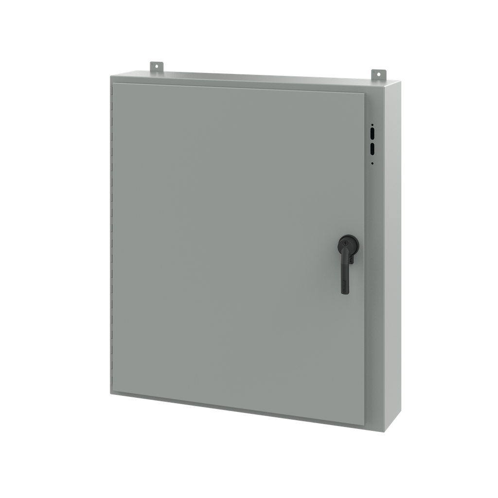 Product image for Hoffman A42SA3808LPPL Preferred Cutout, Disconnect Enclosure, Type 12, 42" x 37.38" x 8", Steel