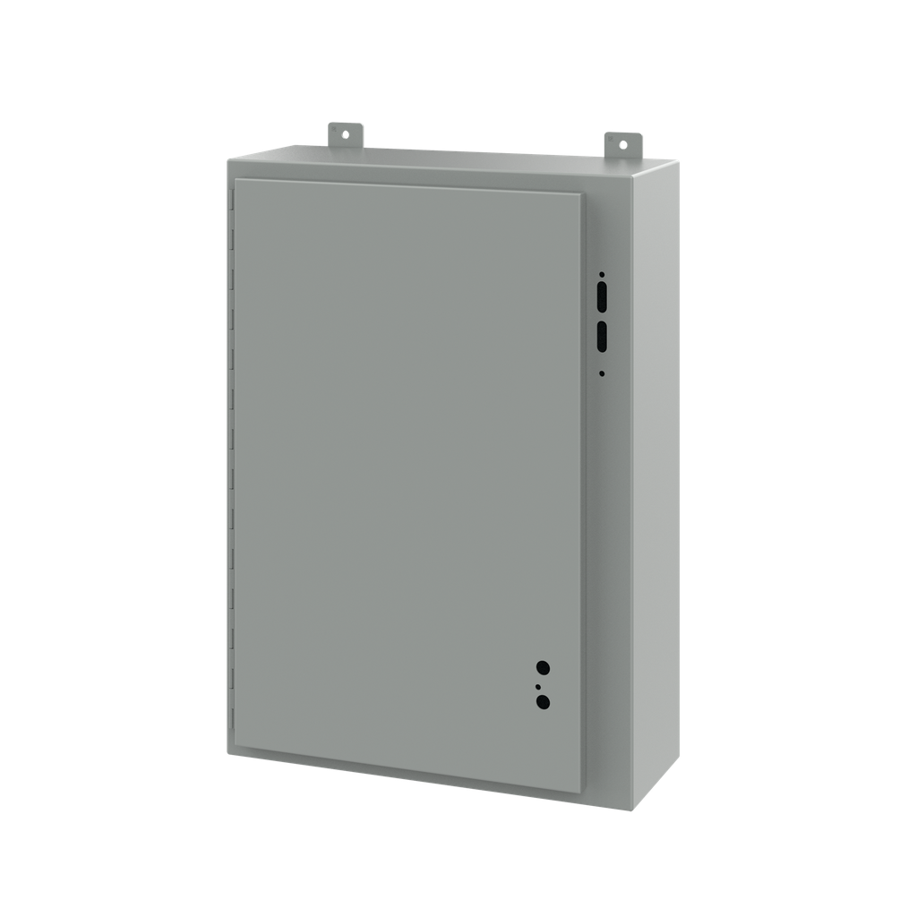 Product image for Hoffman A30SA2208LP Preferred Cutout, Disconnect Enclosure, Type 12, 30" x 21.38" x 8", Steel