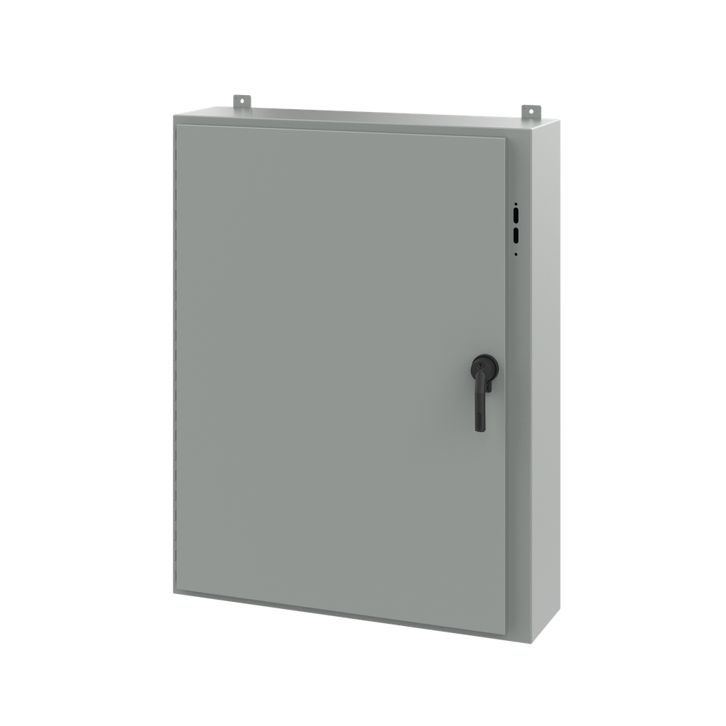 Hoffman A48SA3810LPPL Preferred Cutout, Disconnect Enclosure, Type 12, 48" x 37.38" x 10", Steel Product image for Hoffman A48SA3810LPPL Preferred Cutout, Disconnect Enclosure, Type 12, 48" x 37.38" x 10", Steel