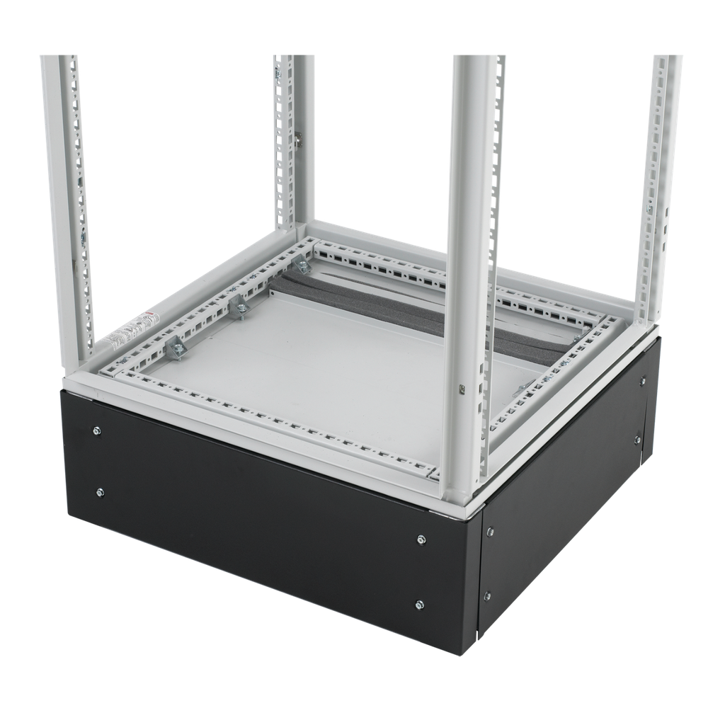 Hoffman PPB2125 ProLine 200-mm Plinth Base, fits 1200x500mm, Black, Steel Product image for Hoffman PPB2125 ProLine 200-mm Plinth Base, fits 1200x500mm, Black, Steel