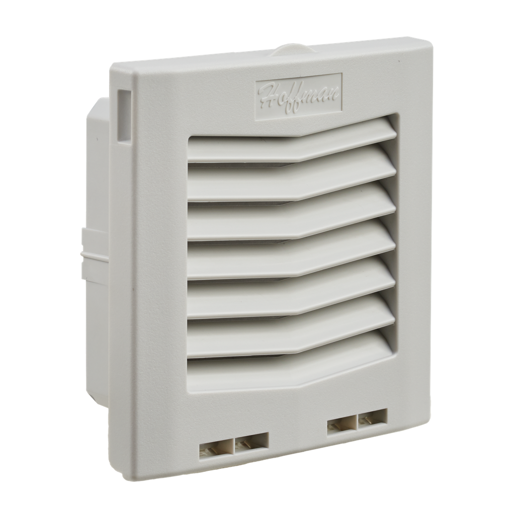 Hoffman HG0500404 HG Filter Fan Exhaust Grilles, fits HF05 fans, 5-inch, IP54, Lt Gray Product image for Hoffman HG0500404 HG Filter Fan Exhaust Grilles, fits HF05 fans, 5-inch, IP54, Lt Gray