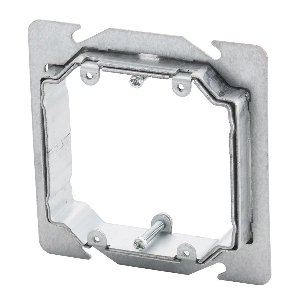 Product image for Erico AMR1024DG41 Adjustable Mud Ring, 2 Gang, 5/8" 1 1/4" Drywall