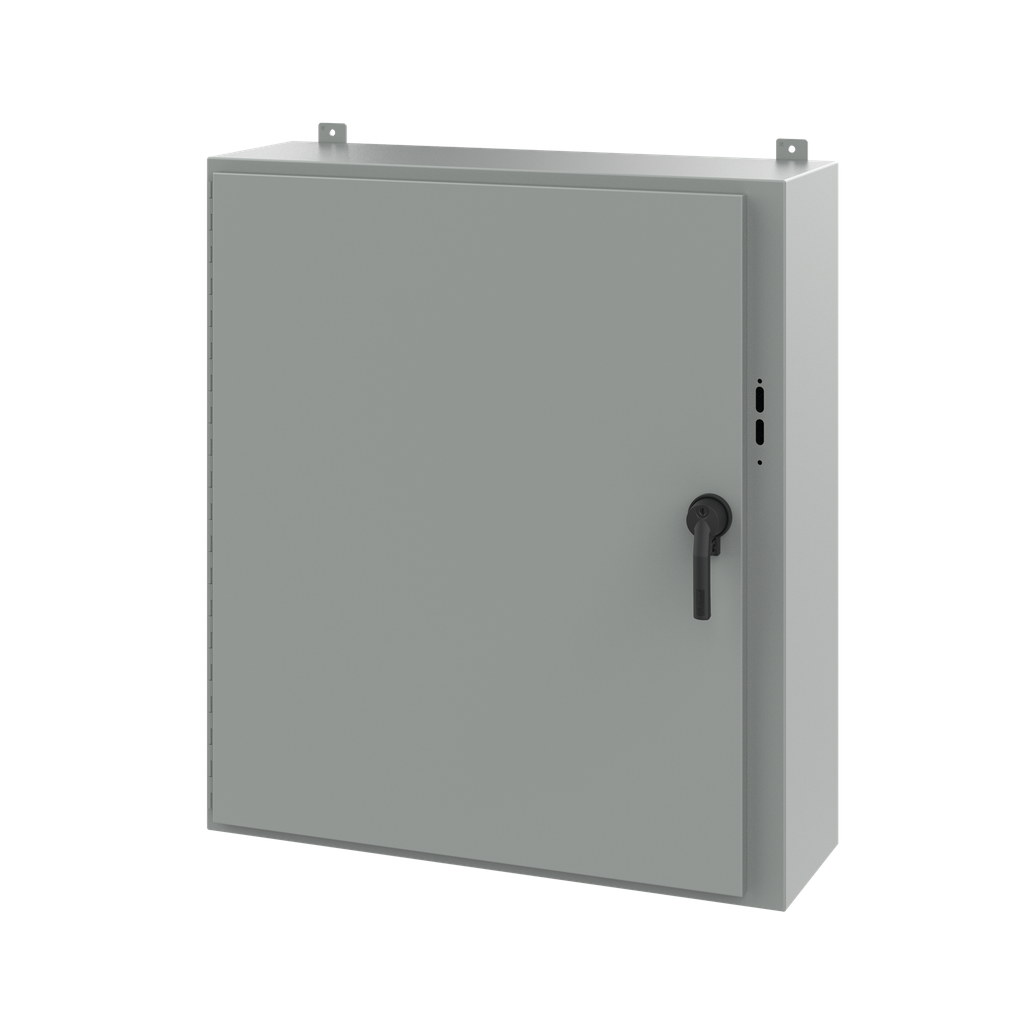 Hoffman A42SA3812LPPL Preferred Cutout, Disconnect Enclosure, Type 12, 42" x 37.38" x 12", Steel Product image for Hoffman A42SA3812LPPL Preferred Cutout, Disconnect Enclosure, Type 12, 42" x 37.38" x 12", Steel