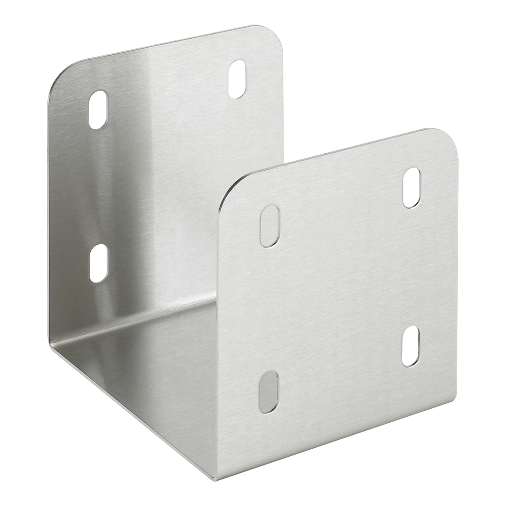 Product image for Hoffman CT44UCSS U-Connector, 4" x 4", SS Type 304