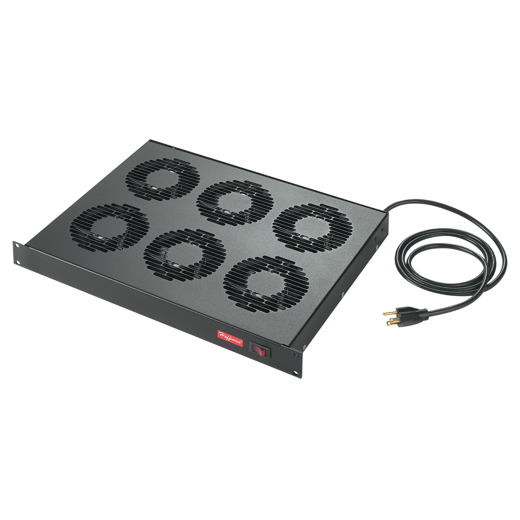Hoffman A19FT3B 19" Fan Tray, 3 Fan Product image for Hoffman A19FT3B 19" Fan Tray, 3 Fan