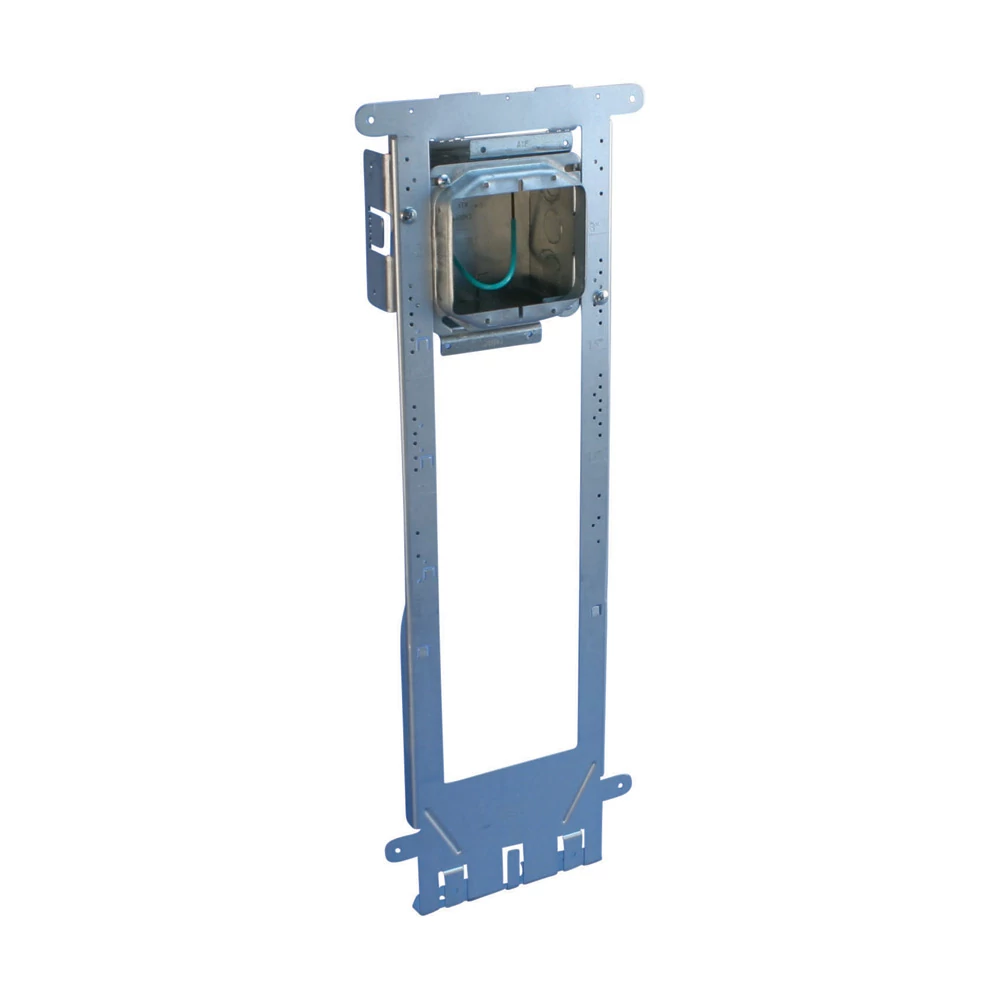 Caddy A1FF2GS Caddy All-in-One Floor-Mounted With Removable Mud Ring, 2 Gang, w/Ground, 5/8" Drywall, 2-1/2" Product image for Caddy A1FF2GS Caddy All-in-One Floor-Mounted With Removable Mud Ring, 2 Gang, w/Ground, 5/8" Drywall, 2-1/2"
