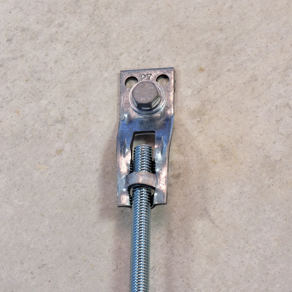 38 Offset Steel Eye Socket Rod Hanger, 3/8" Rod