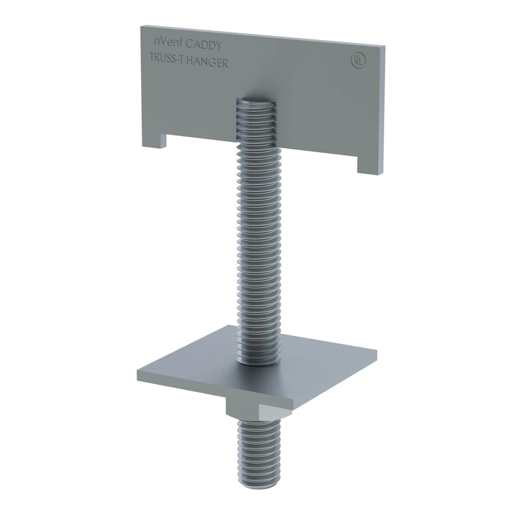 Product image for Caddy CTH037BC Caddy Truss-T Bar Joist Hanger, Bottom Chord, 3/8" Rod