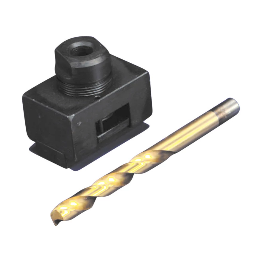 Product image for Erico 558640 BD Crimp and Drill Tool, 31.57 kcmil, 8.5 mm Drill Bit Diameter