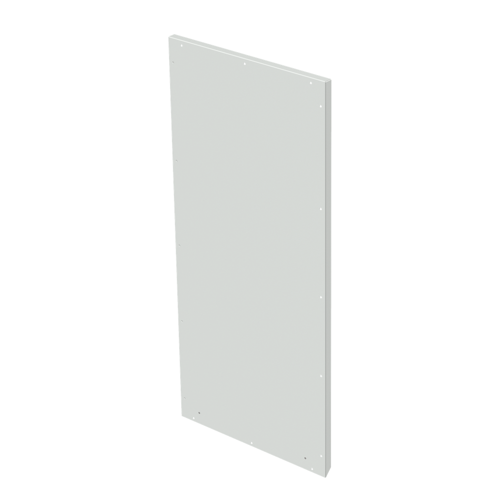 Product image for Hoffman WFHD3RC7236 Rear Covers, 63.69x29.25x1.29, White, Aluminum