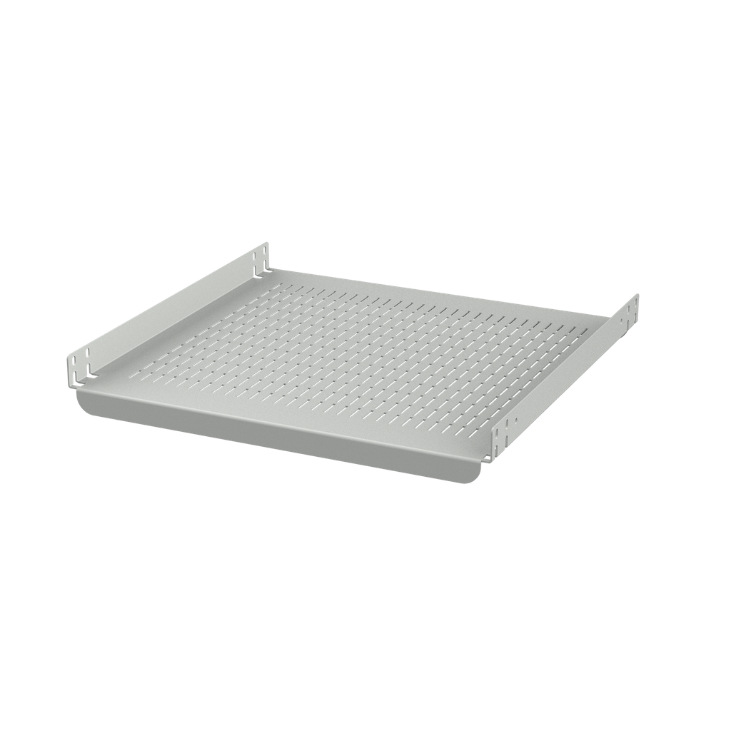 Product image for Hoffman P2RSH6 ProLine G2 Rack-Mount Fixed Shelf, 19-inch, fits 600D, Lt Gray, Steel