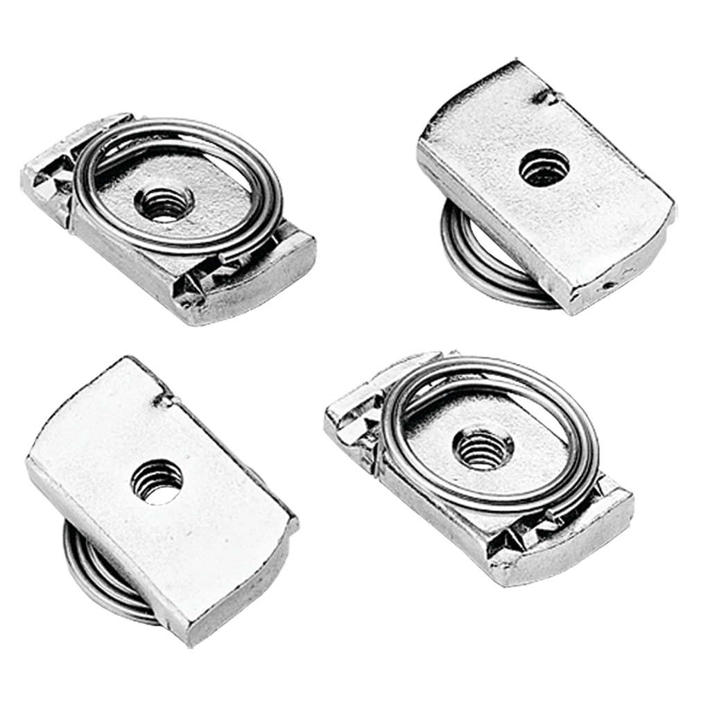 Product image for Hoffman APS1032CN Clamping Nut Package, #10-32, Steel