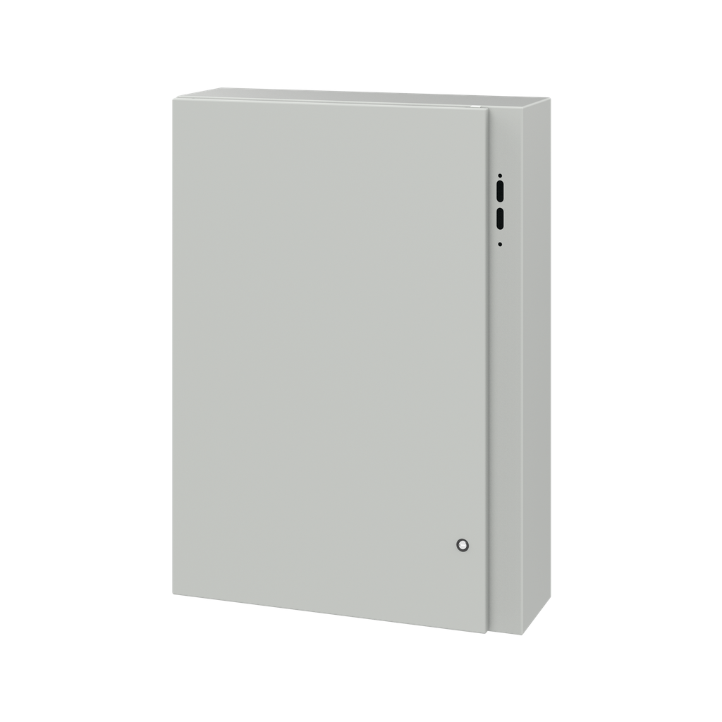 Product image for Hoffman CDSC36268LG CONCEPT Disconnect Enclosure, Type 4, 36" x 26" x 8", Lt Gray, Steel
