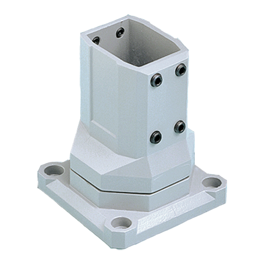 Hoffman CCS2RBLG COMPACT Series 2 Rotational Base, fits 45x 60mm, Lt Gray, Aluminum Product image for Hoffman CCS2RBLG COMPACT Series 2 Rotational Base, fits 45x 60mm, Lt Gray, Aluminum