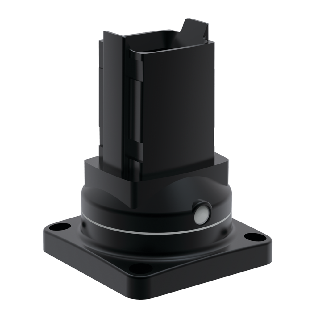 Product image for Hoffman S2MRB SYSPEND 281-MAX Rotary Base, 5" x 5" x 6.69, Aluminum