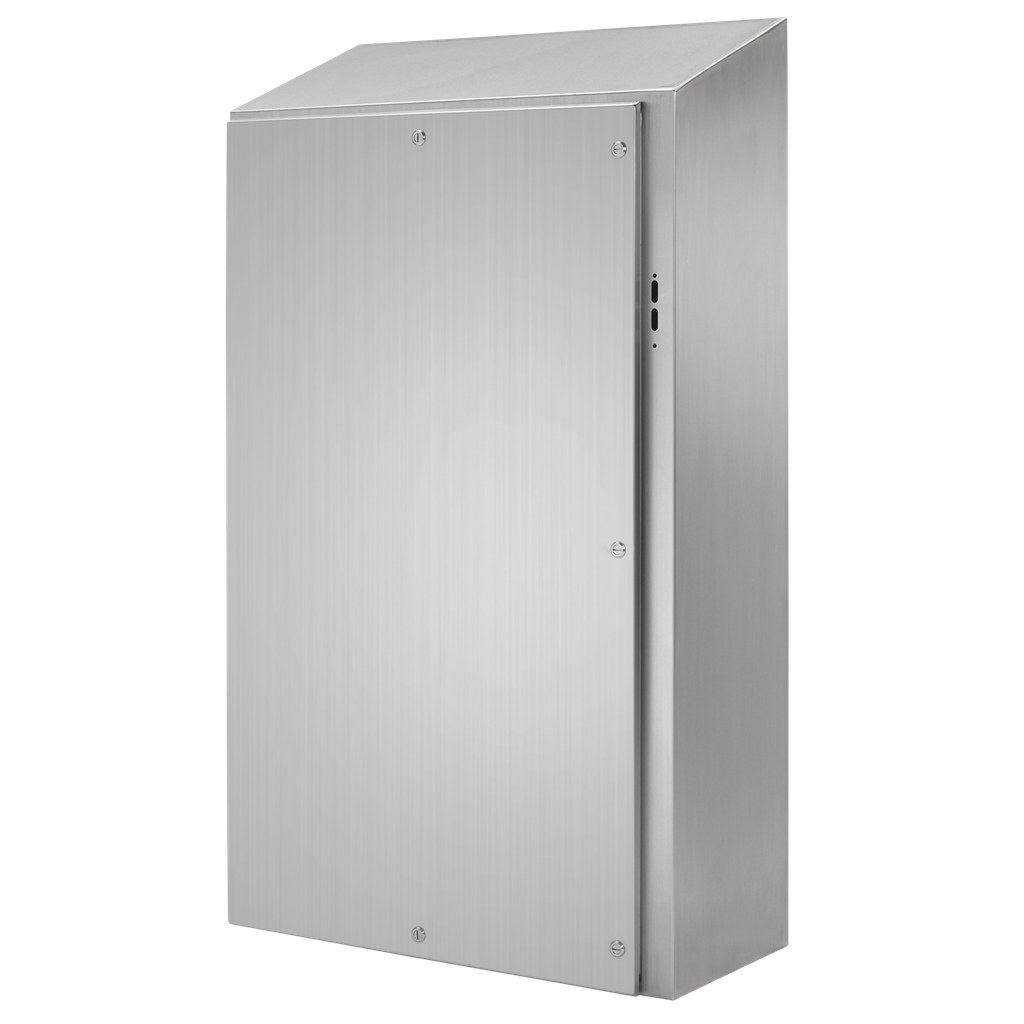 Hoffman WS30HS2508SS WaterShed, 304 SS Wallmount Disconnect Enclosure, 4X, 30x25x8 Product image for Hoffman WS30HS2508SS WaterShed, 304 SS Wallmount Disconnect Enclosure, 4X, 30x25x8